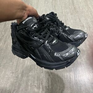 Balenciaga Black High-Top Sneakers